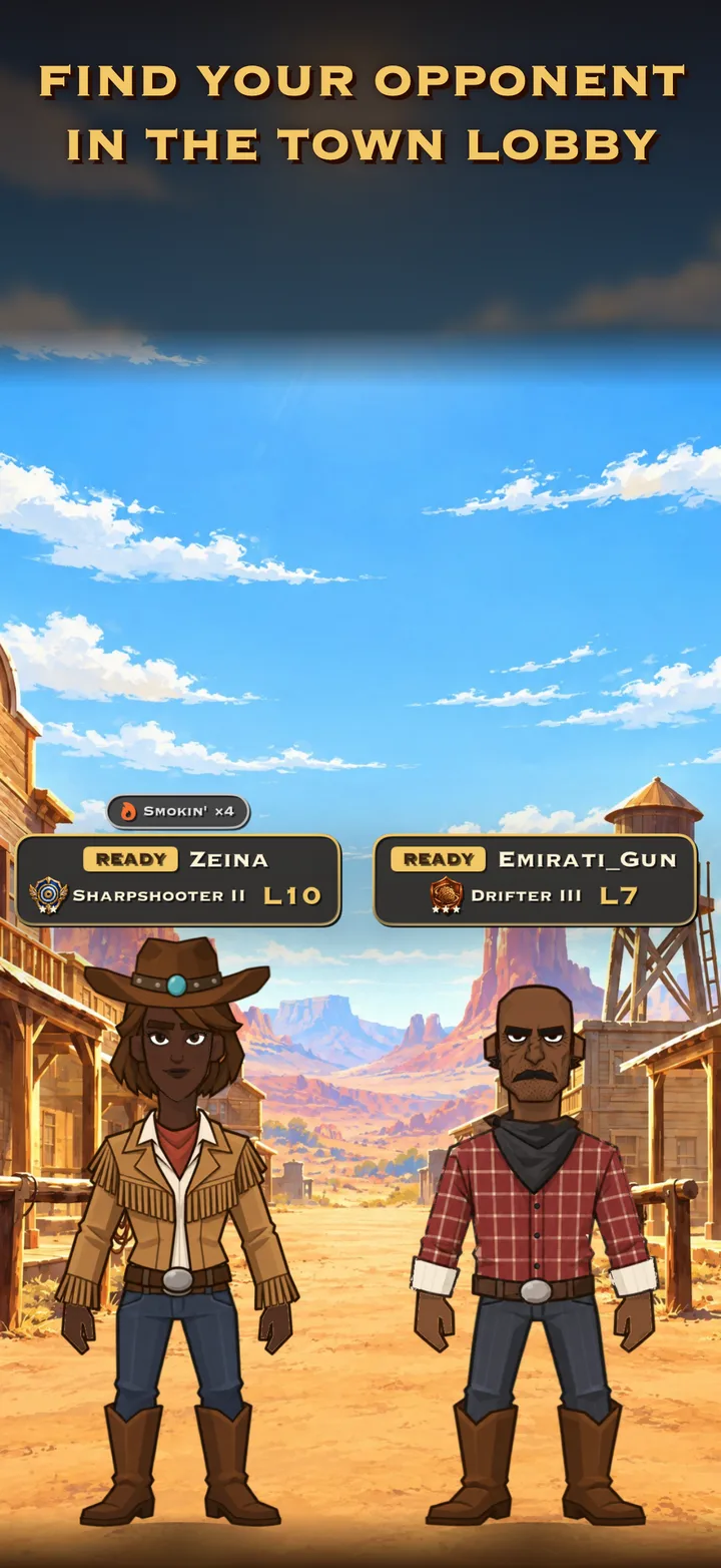 Find your opponent in town